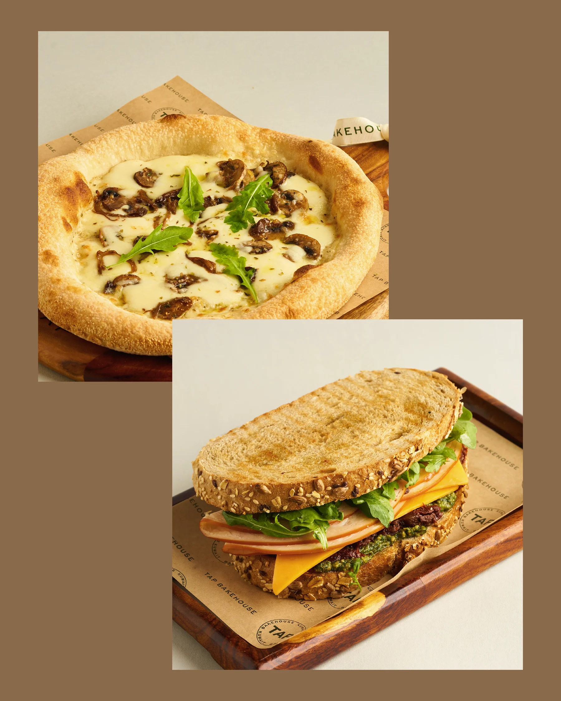 TAP Bakery menu selection